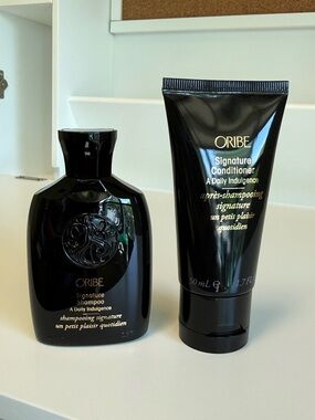 Oribe Signature Shampoo & Conditioner- Travel Set, NEW